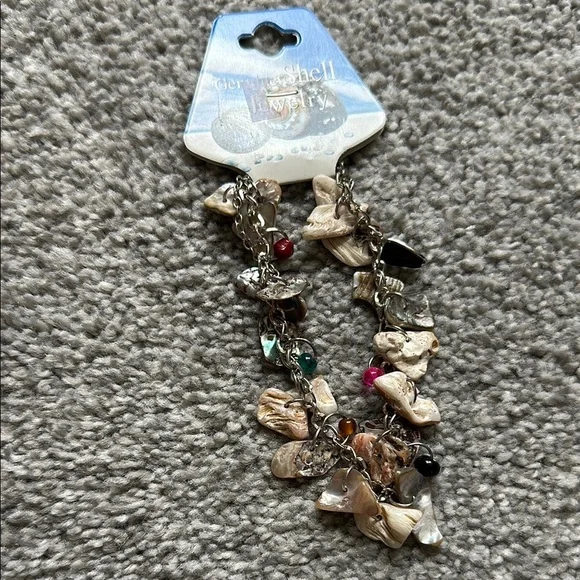 Natural Shell Bracelet Trio - Picture 3 of 4